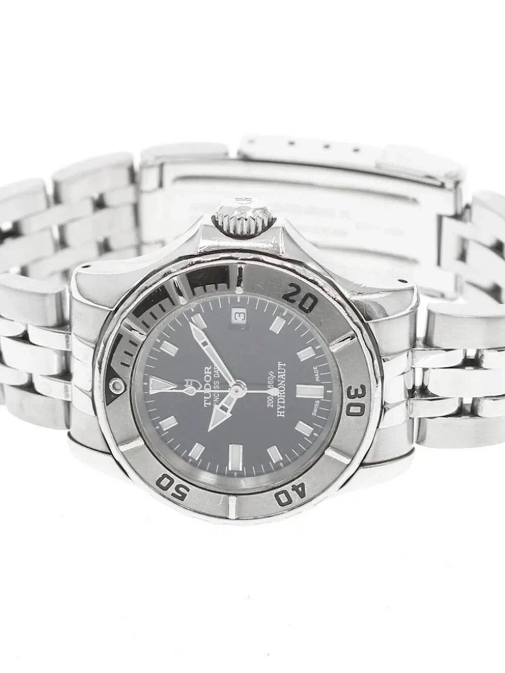 TUDOR Princess Date Hydro Note 99090P Date black Dial Automatic Ladies _962477